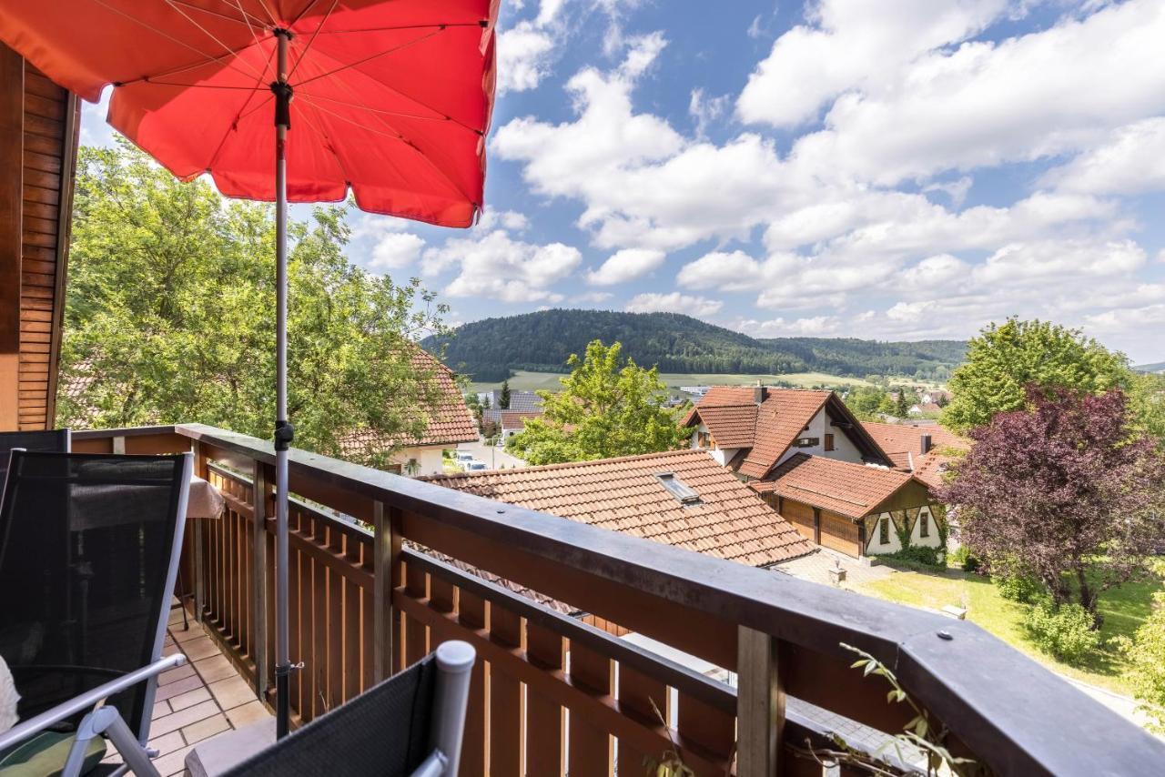 Ferienwohnung Haus Am Wald Messstetten Exteriér fotografie