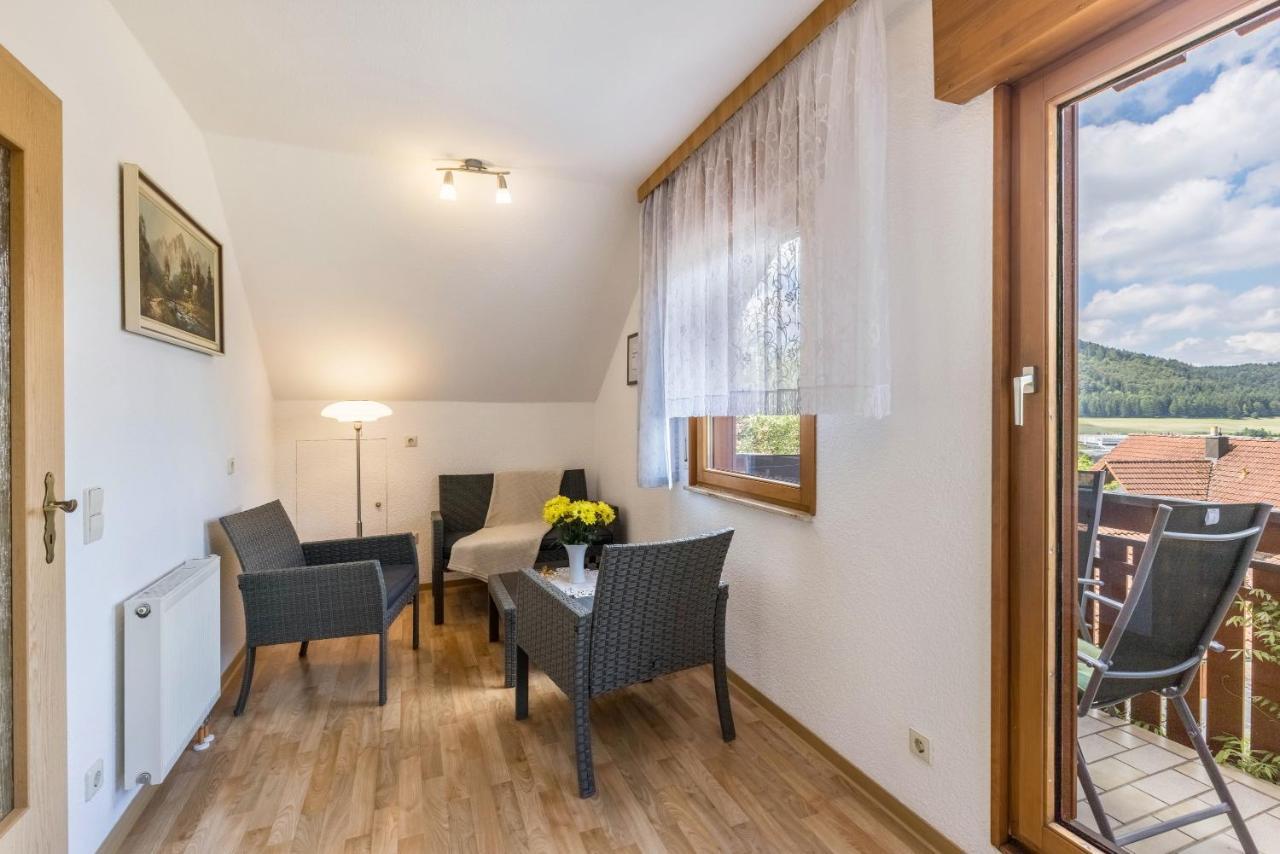 Ferienwohnung Haus Am Wald Messstetten Exteriér fotografie